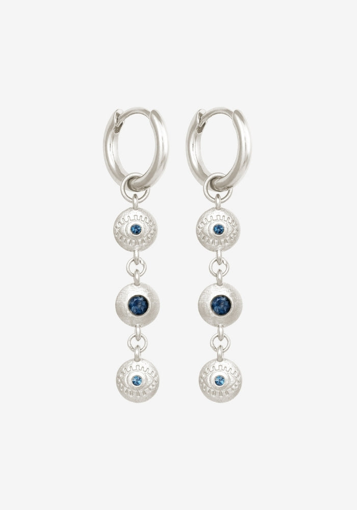 TEMPLE OF THE SUN Blessing Earrings Silver