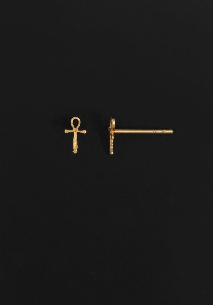 TEMPLE OF THE SUN Cairo Studs Gold