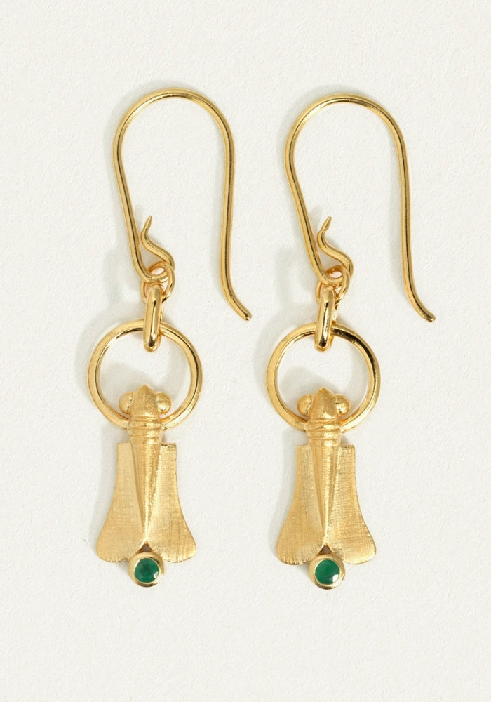 TEMPLE OF THE SUN Nectar Earrings Gold