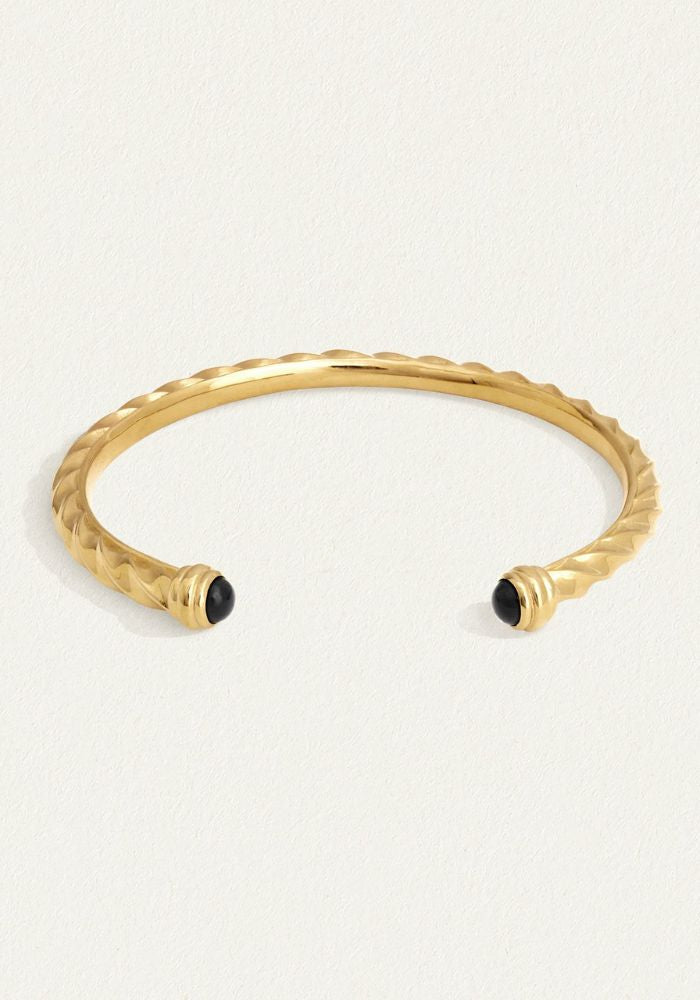 TEMPLE OF THE SUN Priam Cuff Gold