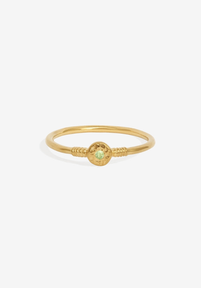 TEMPLE OF THE SUN Bia Ring - Gold