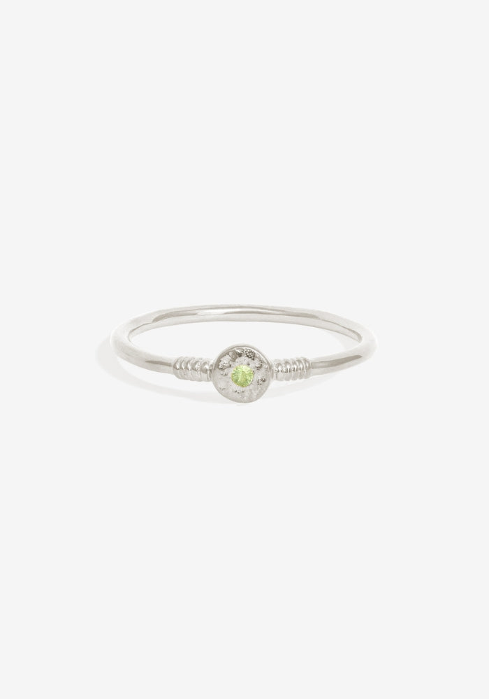 TEMPLE OF THE SUN Bia Ring - Silver 