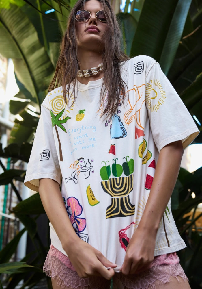 THE TALES Everything I Want Illustrated Tee