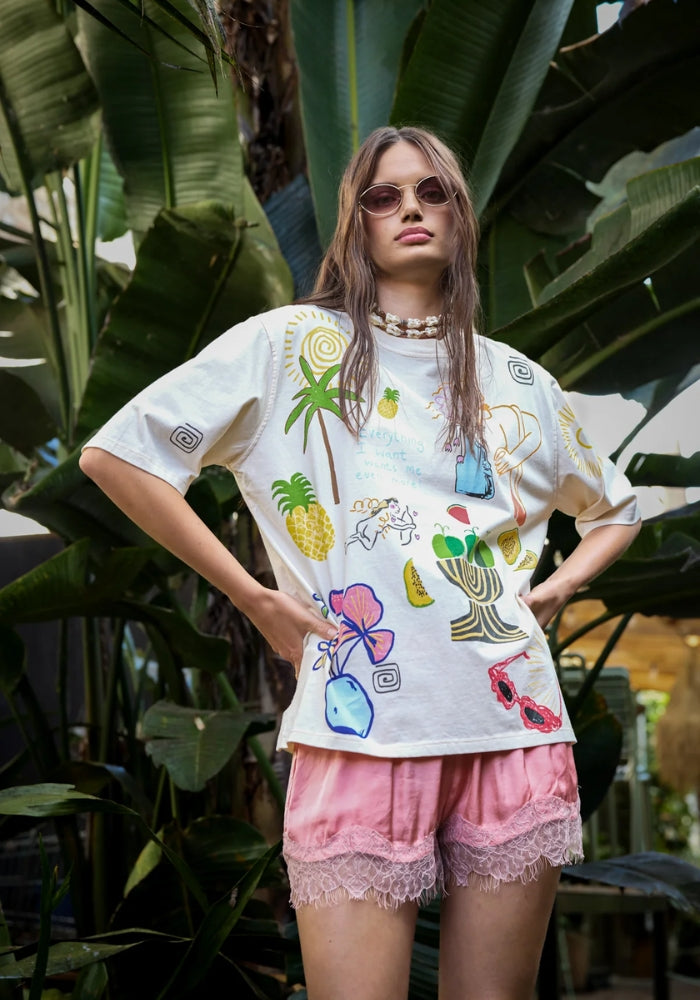 THE TALES Everything I Want Illustrated Tee