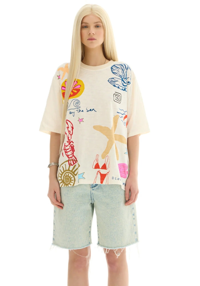 THE TALES My Illustrated Seaside Tee
