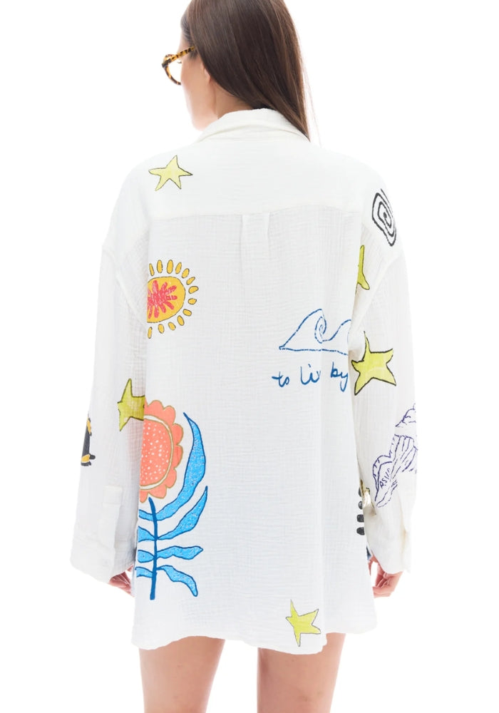 THE TALES The Illustrated Weekend Shirt