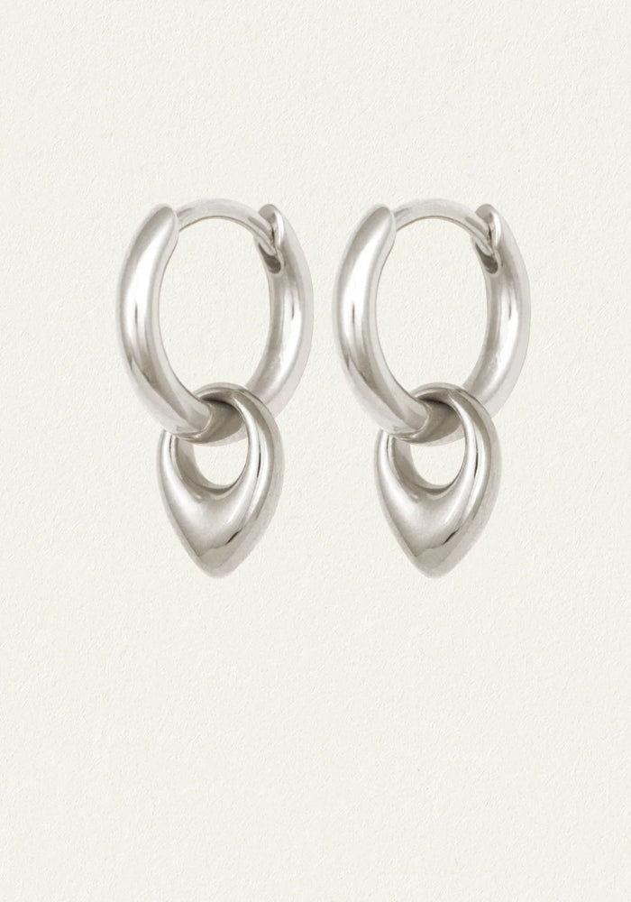 TEMPLE OF THE SUN Sana Earrings - Silver