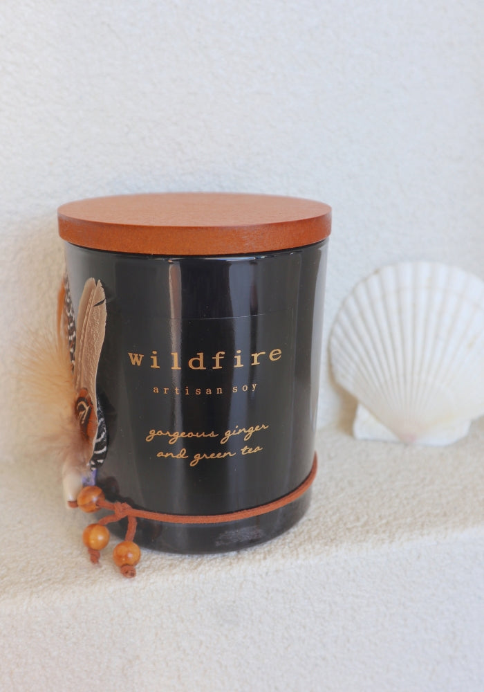 Wildfire Gorgeous Green Tea & Ginger Soy Candle