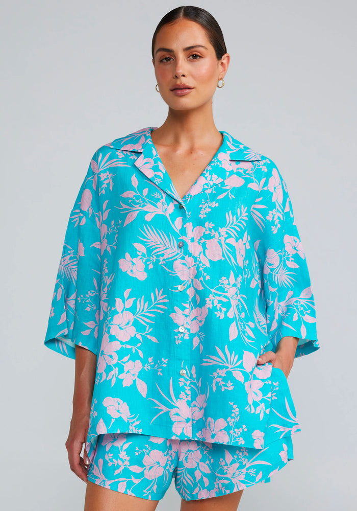 POOLSIDE PARADISIO Aloha Shirt