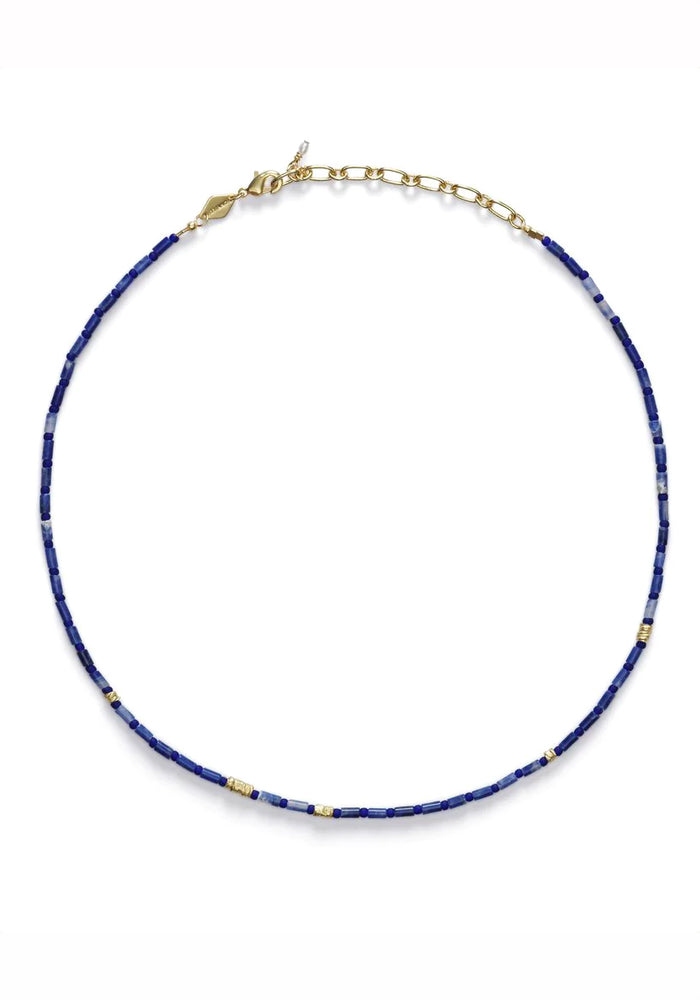 Azzurro Necklace- Gold