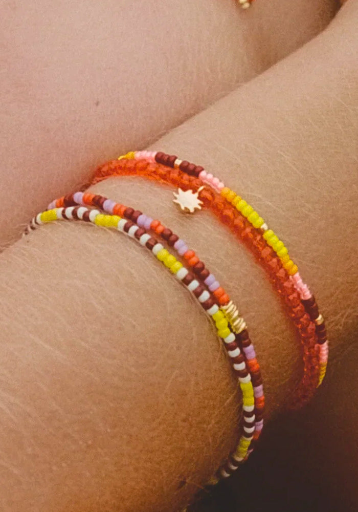 Tie Dye Bracelet- Sunshine