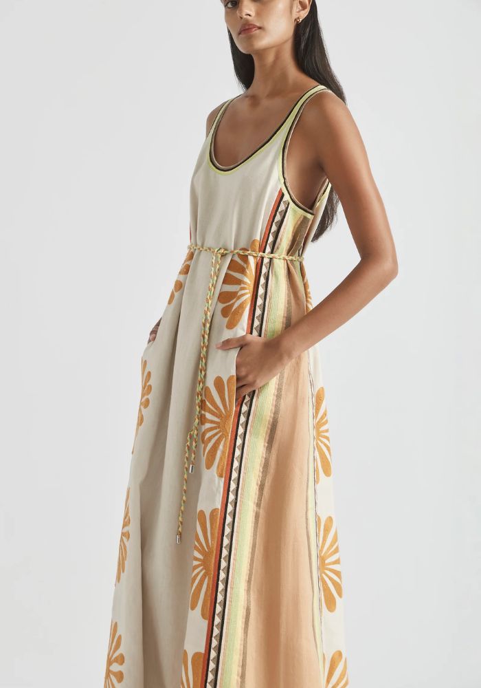 Deja Vu Scoop Neck Gown