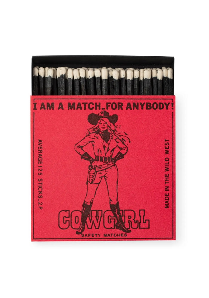 ARCHIVIST GALLERY Cowgirl - Square Matchbox