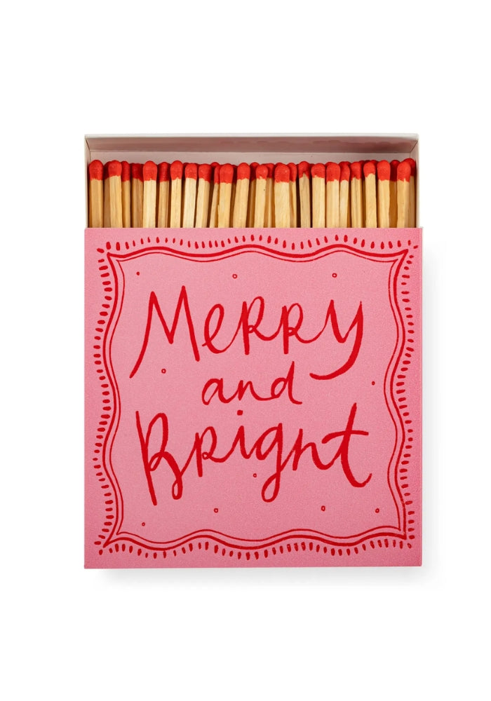 ARCHIVIST GALLERY  Merry and Bright  - Square Matchbox