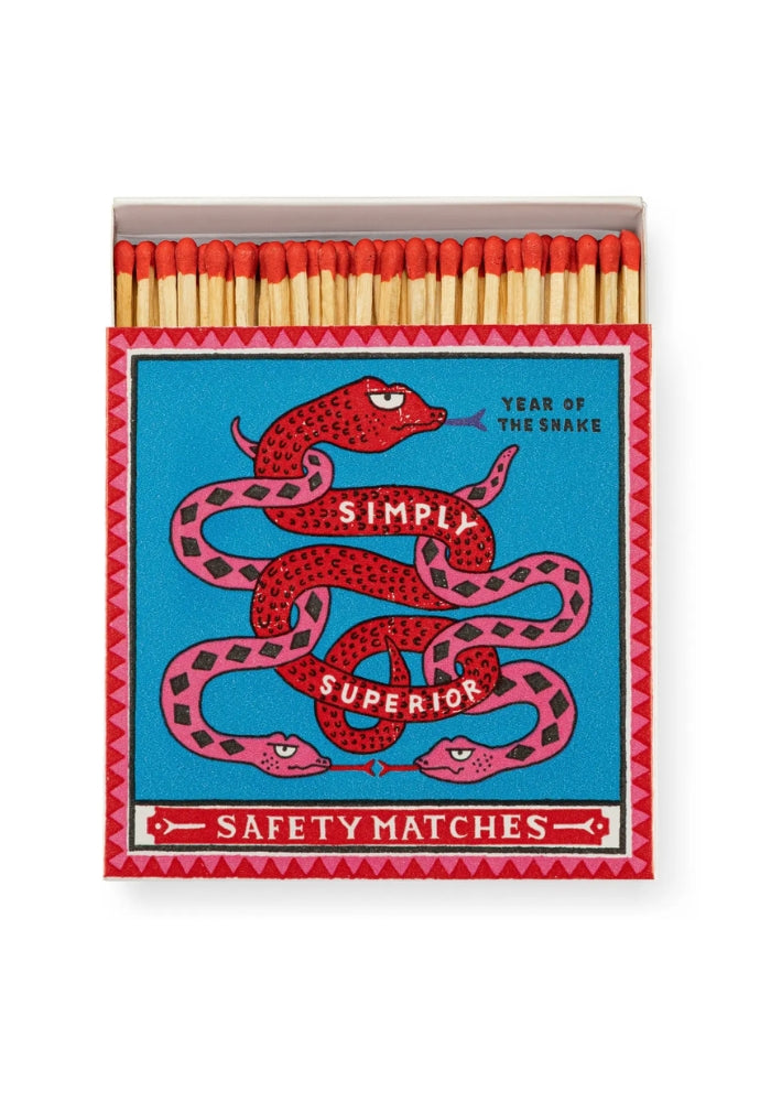 ARCHIVIST GALLERY  Year Of The Snake  - Square Matchbox