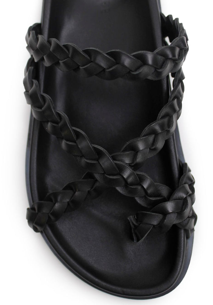 Braided sandal