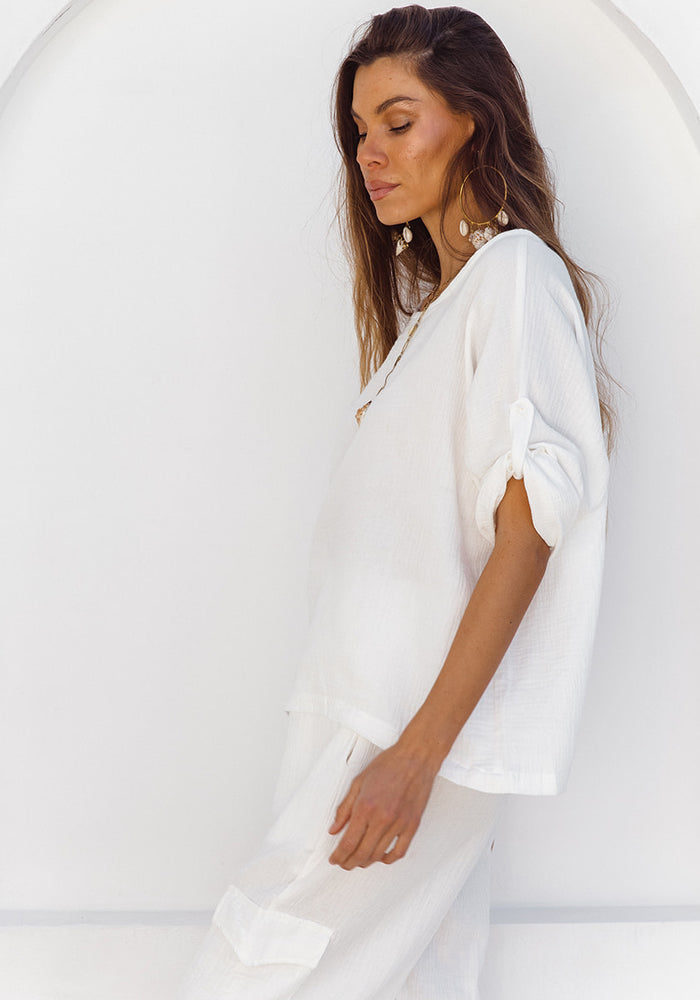 CABO GYPSY Slouchy Oversized Top