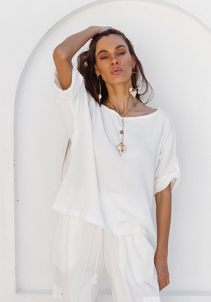 CABO GYPSY Slouchy Oversized Top