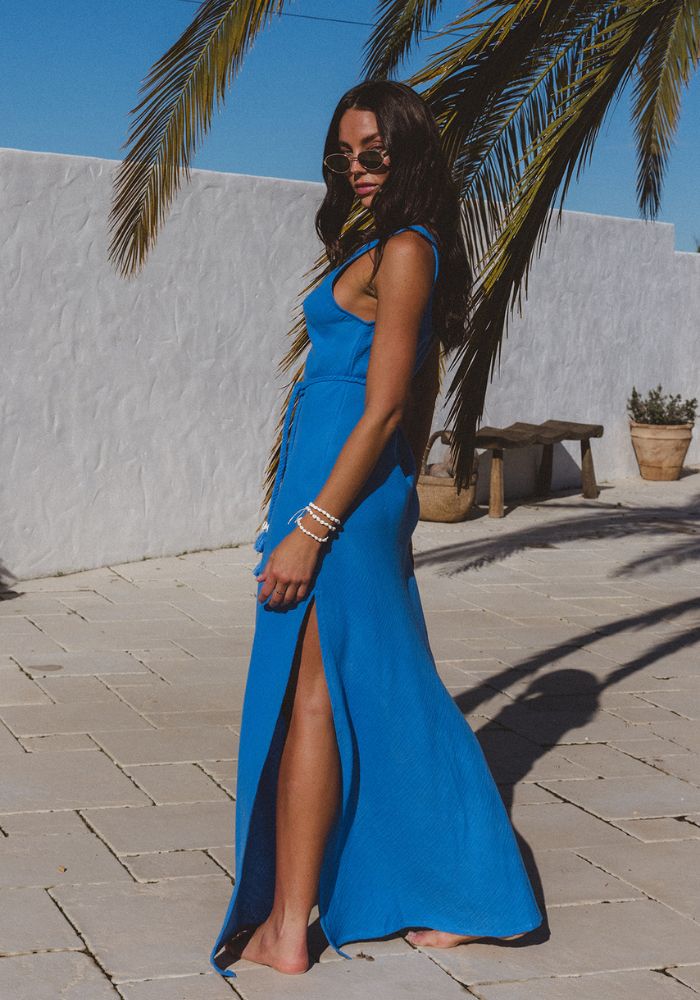 
CABO Island Strappy Dress - Ocean