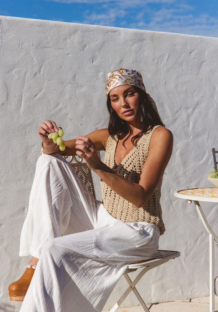 Puglia Pant - White