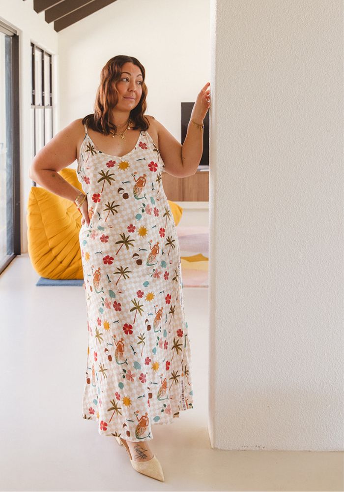 Summer Club Strappy Maxi Dress