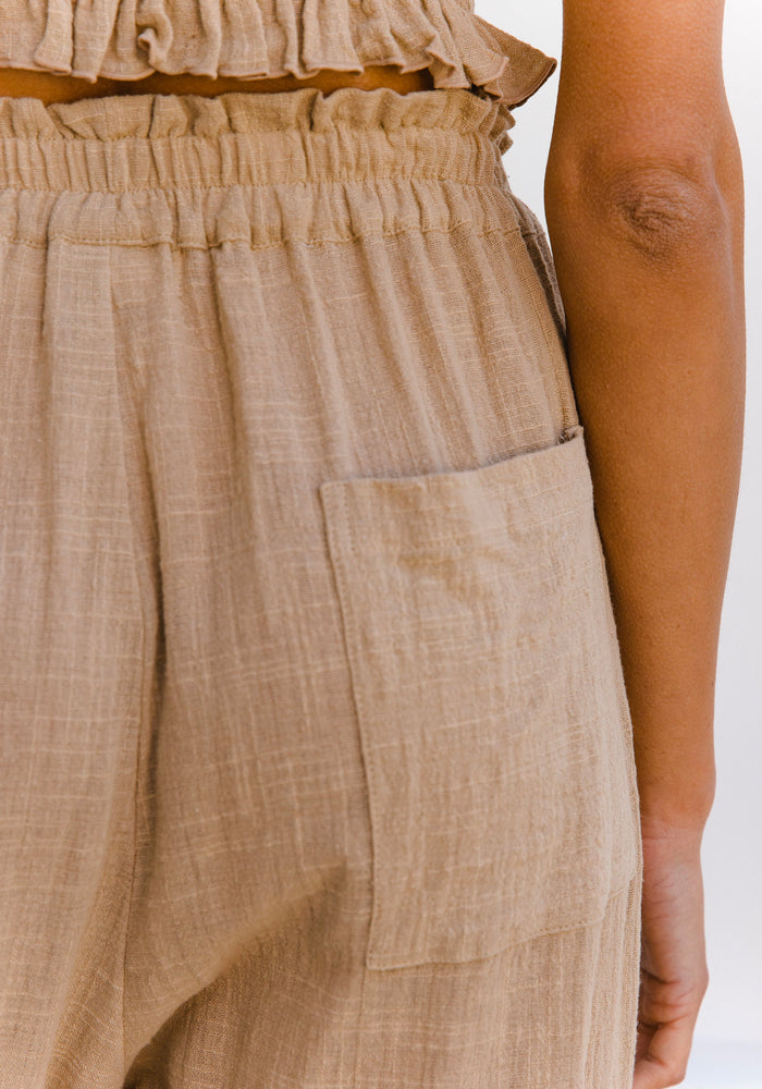 WS Vacation Pants - Almond