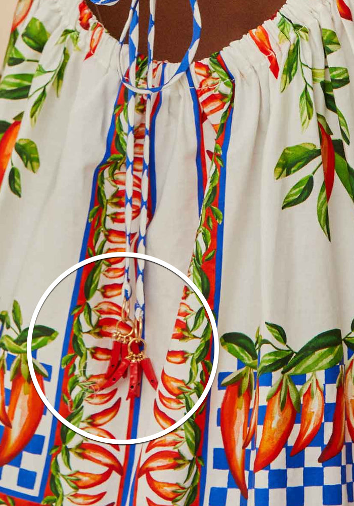 Picnic Peppers Dress