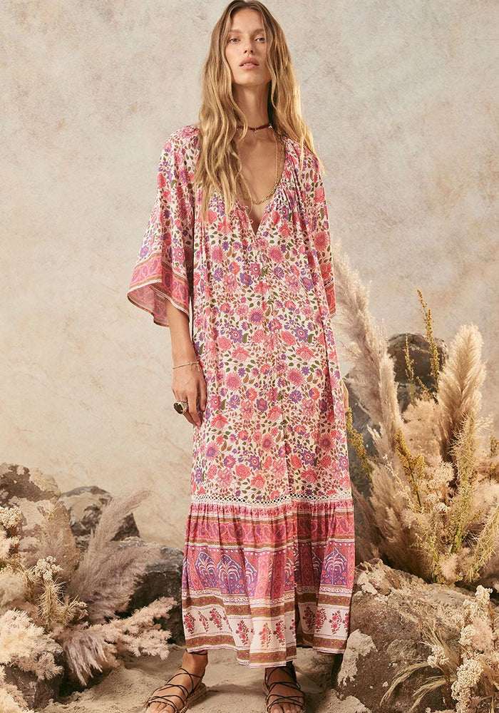 SPELL Elysian Gown - Petunia