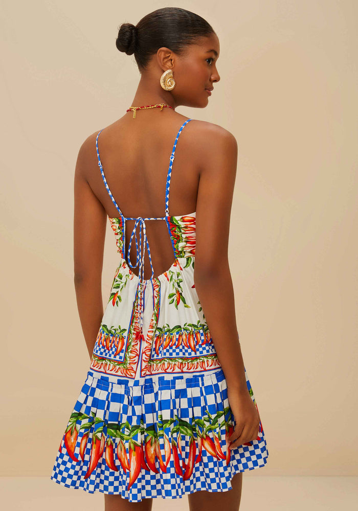 FARM RIO Picnic Peppers Dress
