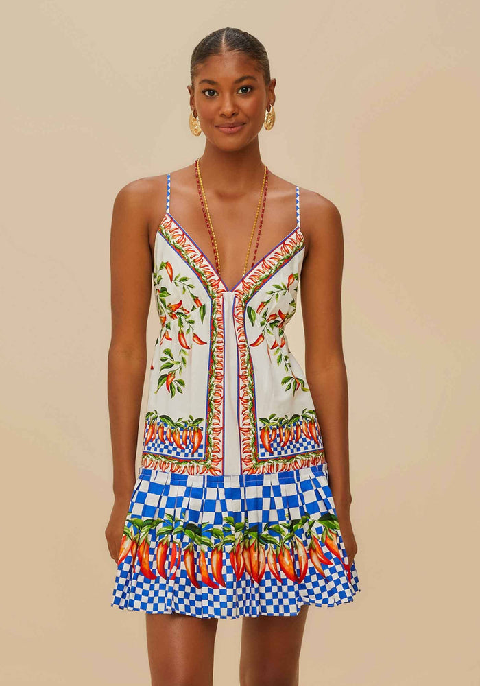 FARM RIO Picnic Peppers Dress