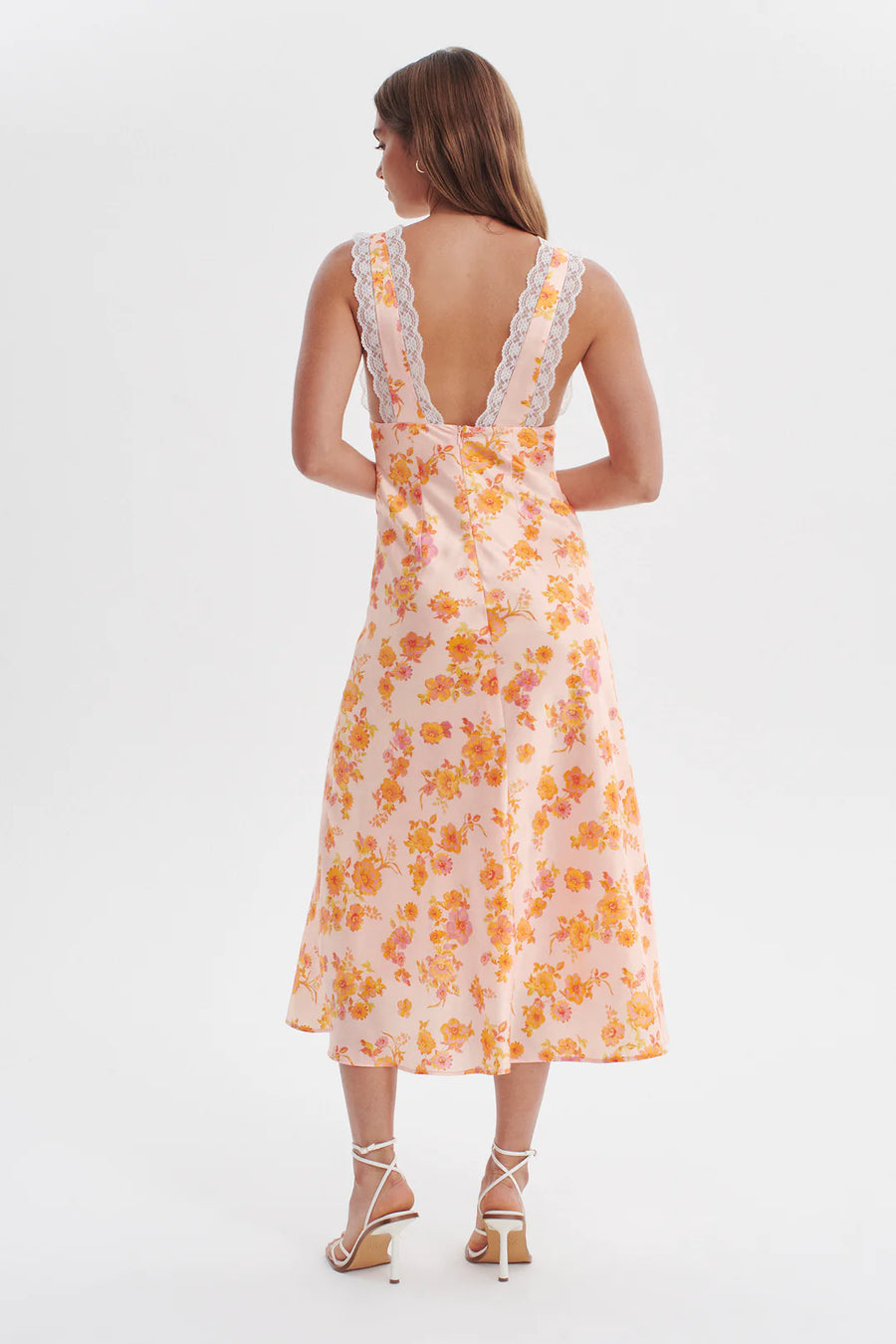 Innerbloom Lace Midi Dress- Honeybloom