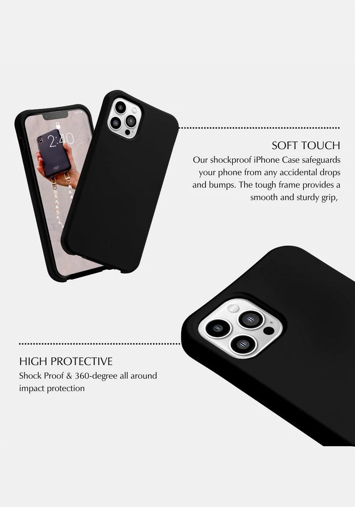 Le Cafe Phone Case - Noir