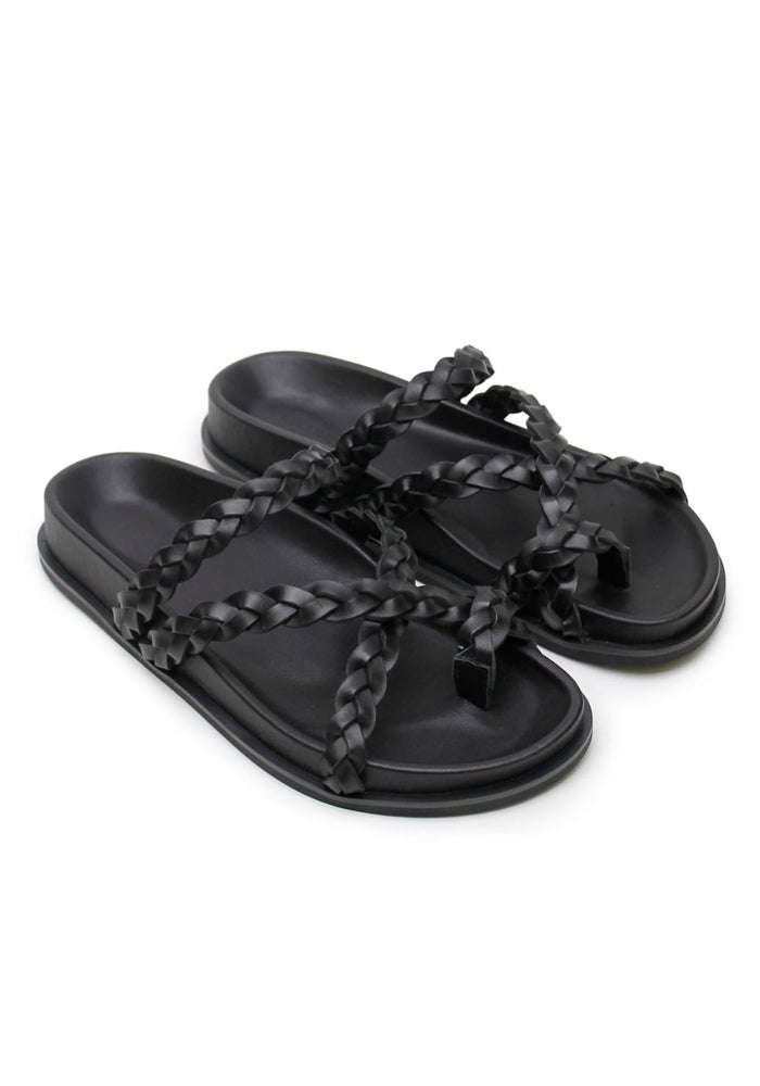 Braided sandal