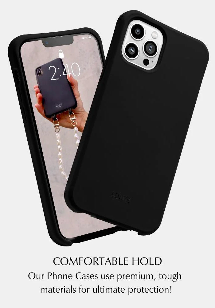 Le Cafe Phone Case - Noir