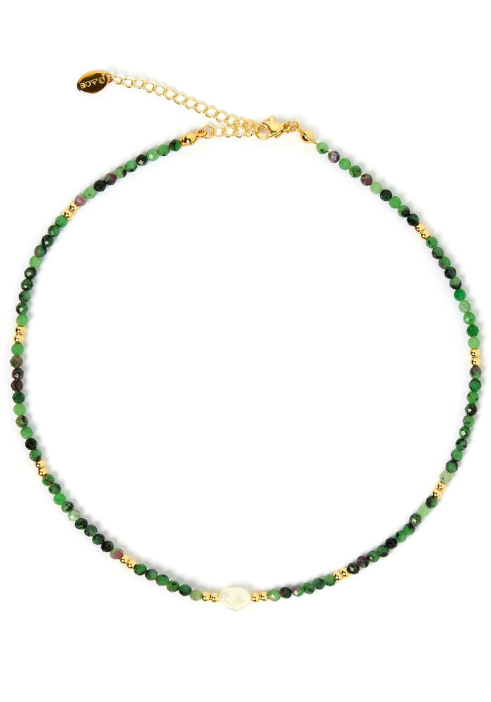 ARMS OF EVE  Mila Gemstone Choker Necklace