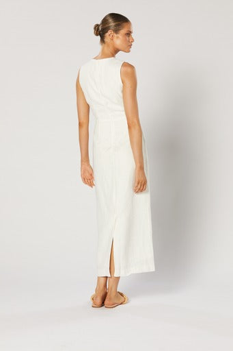 Oceana Midi Dress- White