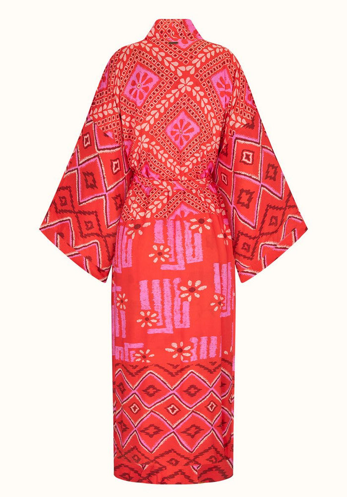 SPELL Libertine Reversible Robe - Cayenne
