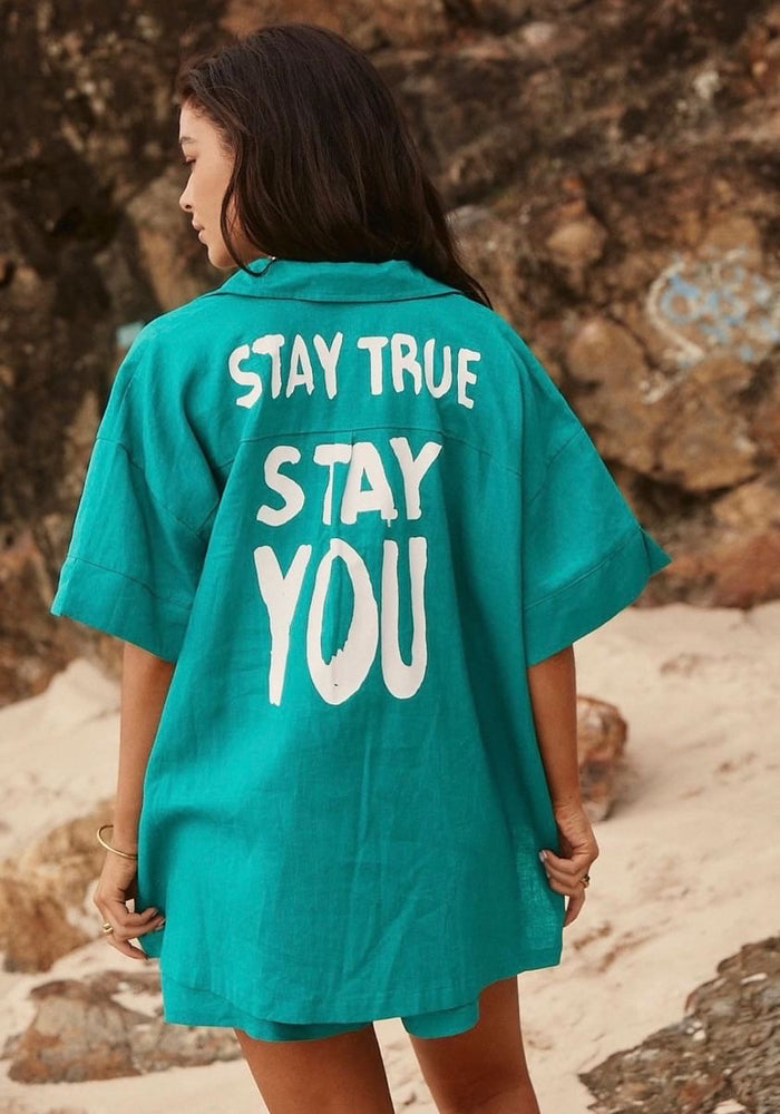 Stay True Shirt - Palm Beach