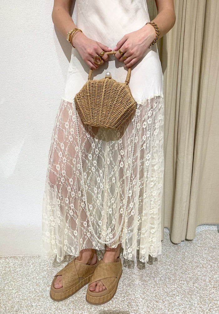 Sadie Shell Pearl Bag