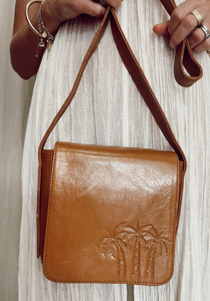Saltwater Palm Bag - Tan
