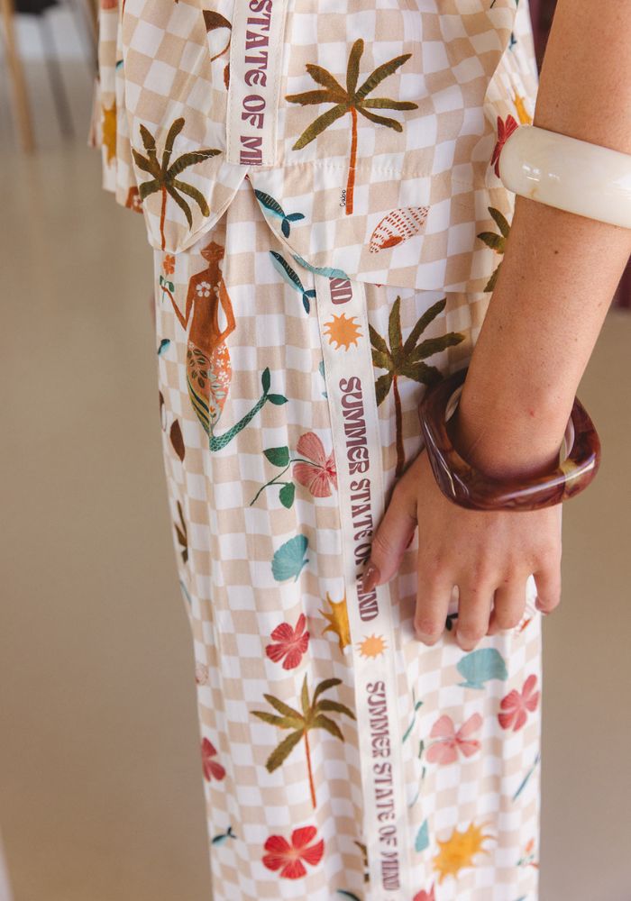 Summer Club Palazzo Pant