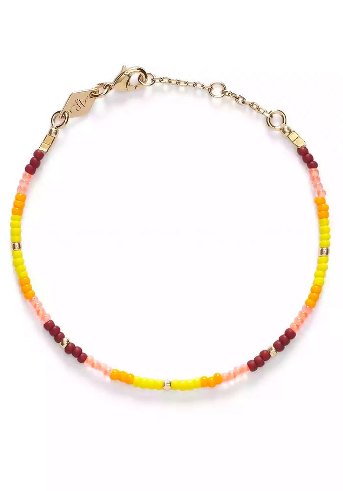 Tie Dye Bracelet- Sunshine