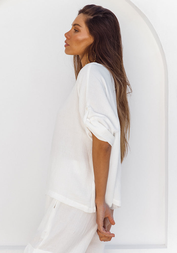 CABO GYPSY Slouchy Oversized Top