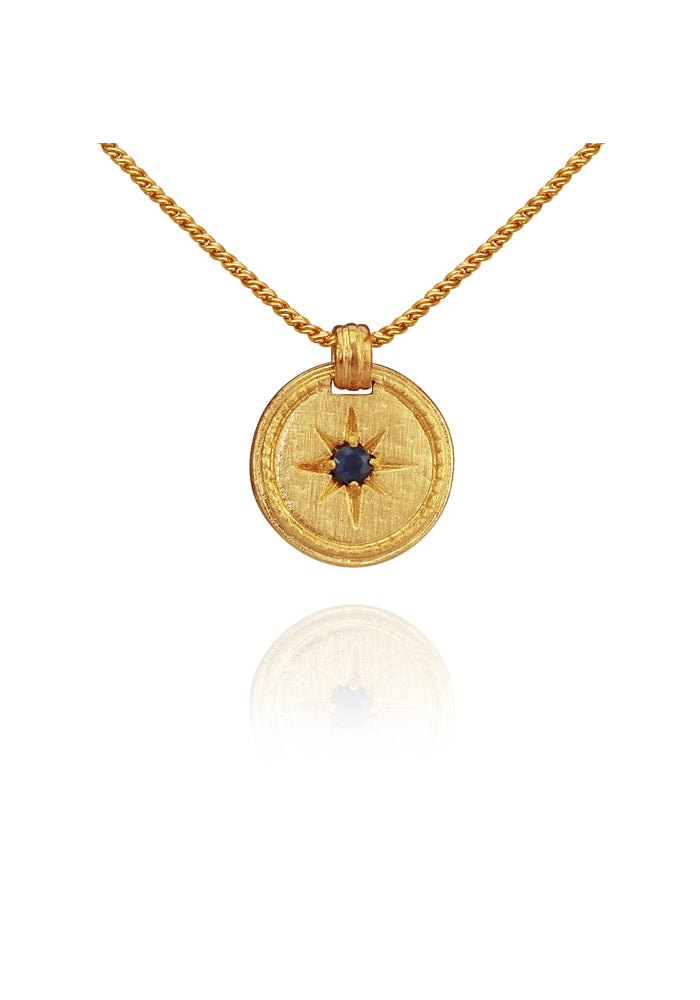Temple of the Sun Stella Necklace - Gold