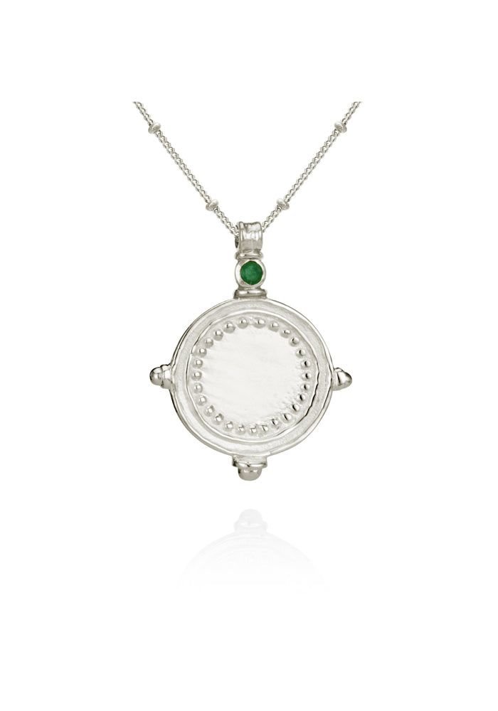 Temple of the Sun Sura Necklace - Silver