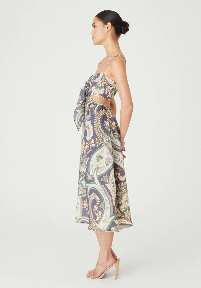 We Are Kindred Elsa Cut Out Midi Dress