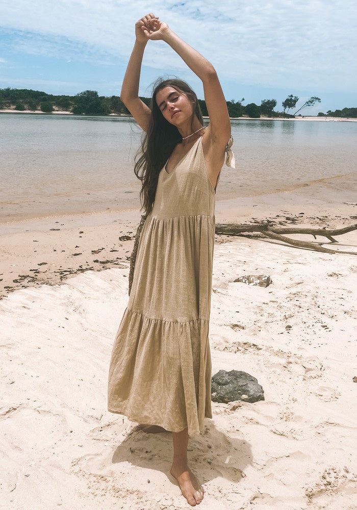 CABO GYPSY Samara Dress - Almond