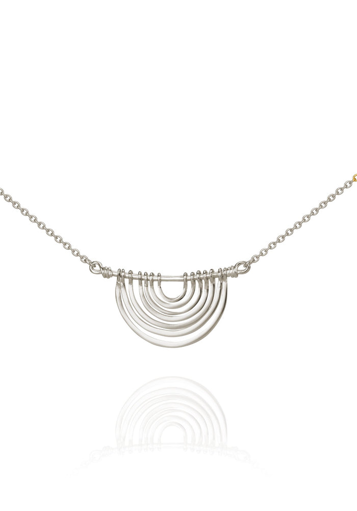 temple of the sun baye necklace silver