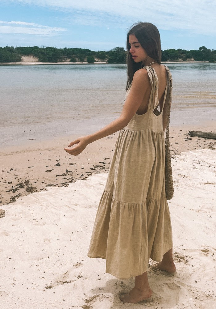 CABO GYPSY Samara Dress - Almond