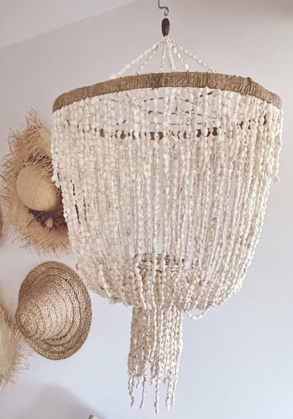 Shell pendant light deals